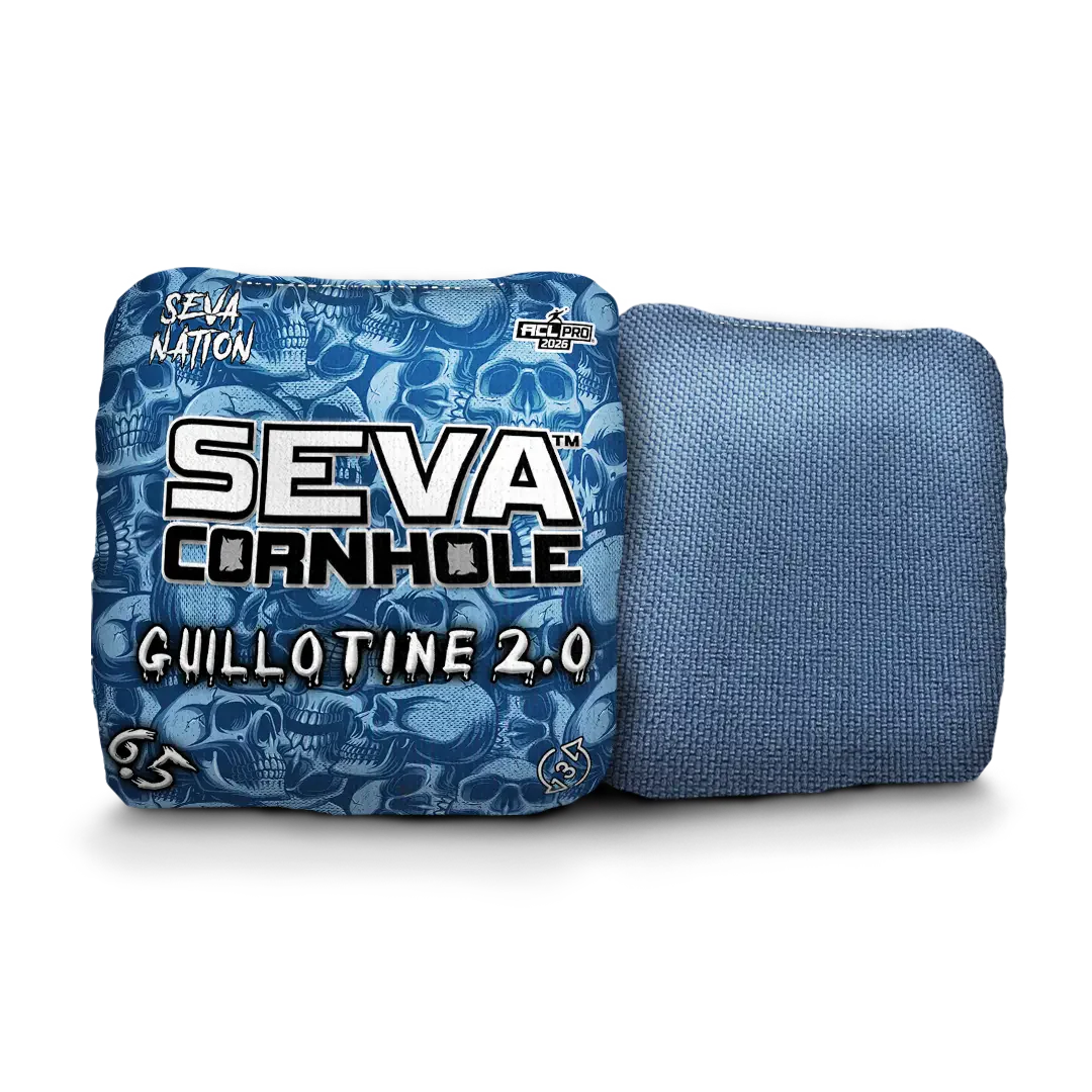Guillotine 2.0 - Skulls - Set of 4 Cornhole Bags