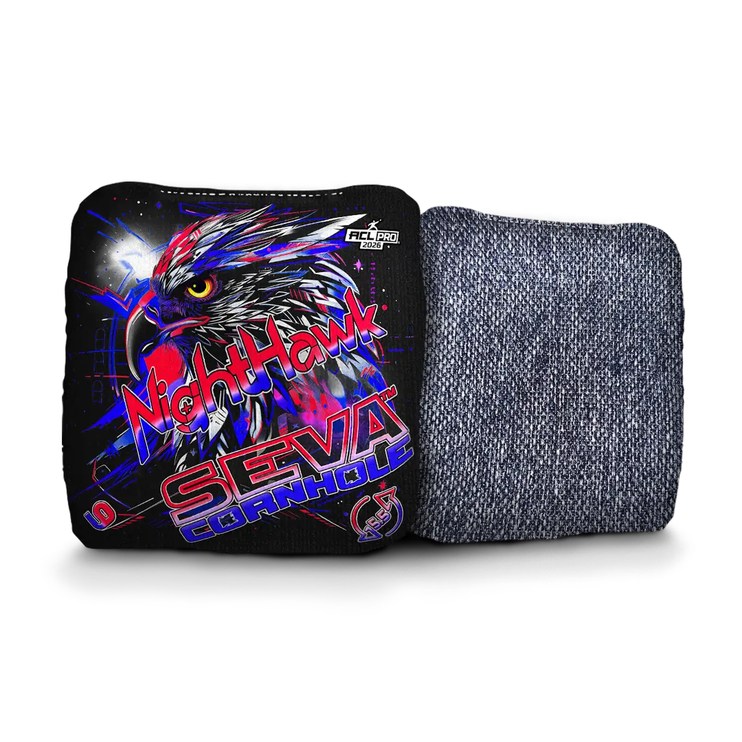 NightHawk - Retro - Set of 4 Cornhole bags