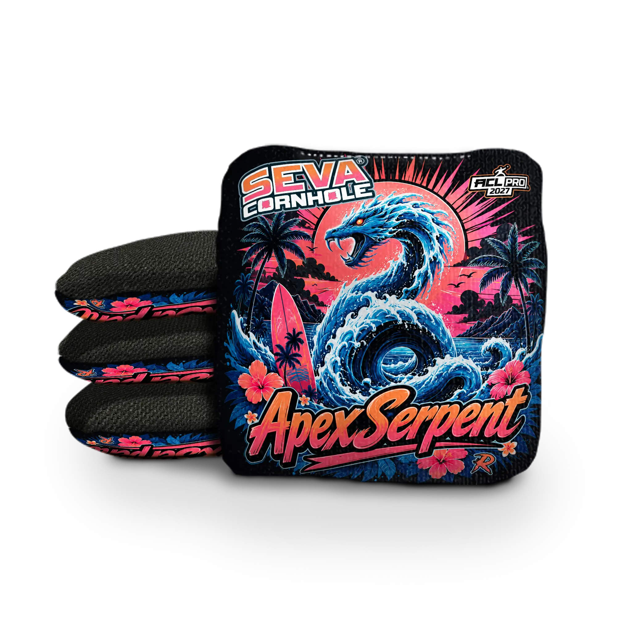 ApexSerpent Tropic - Set of 4 Cornhole bags
