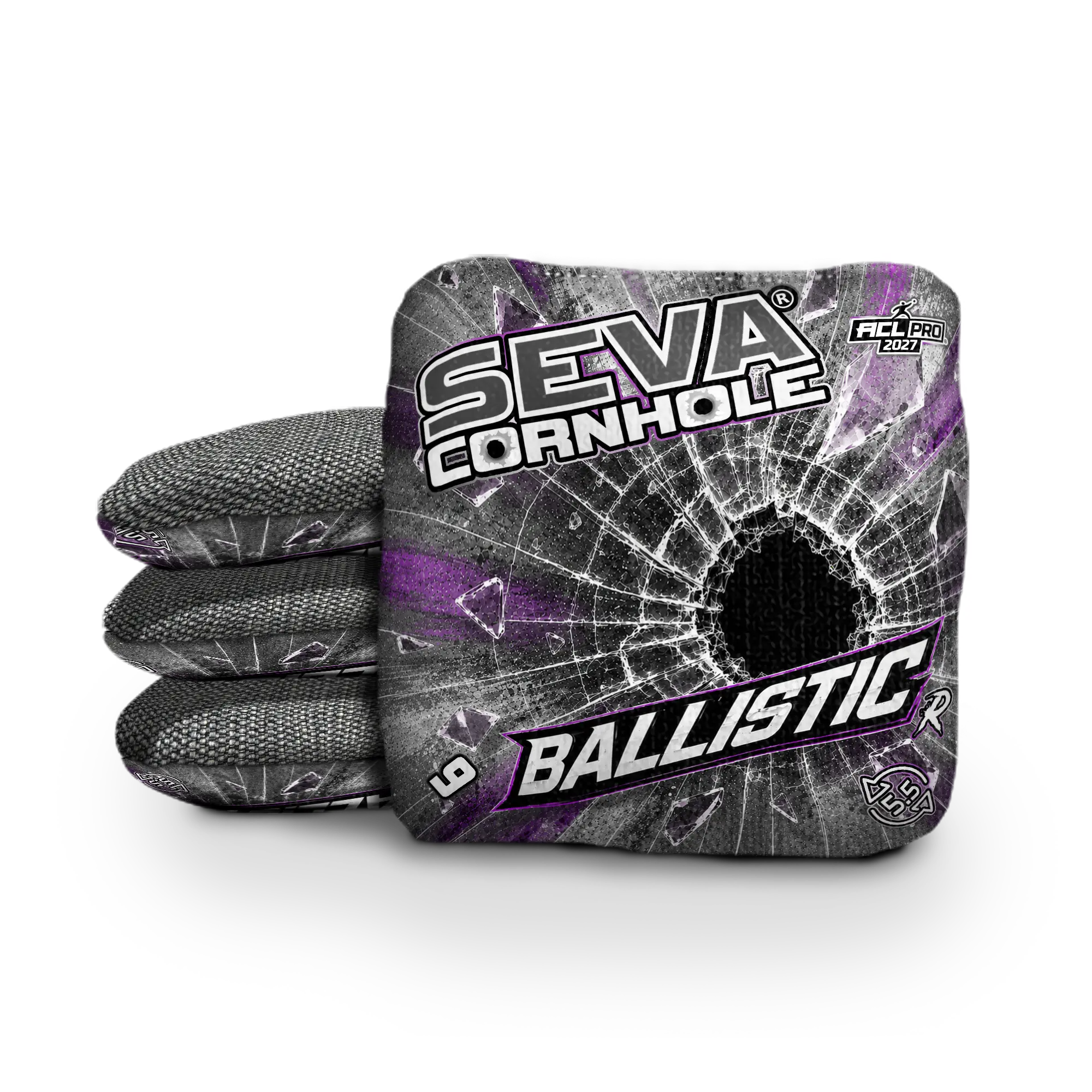 Ballistic – Shatter – ACL Pro 2027 Cornhole Bags – Set of 4