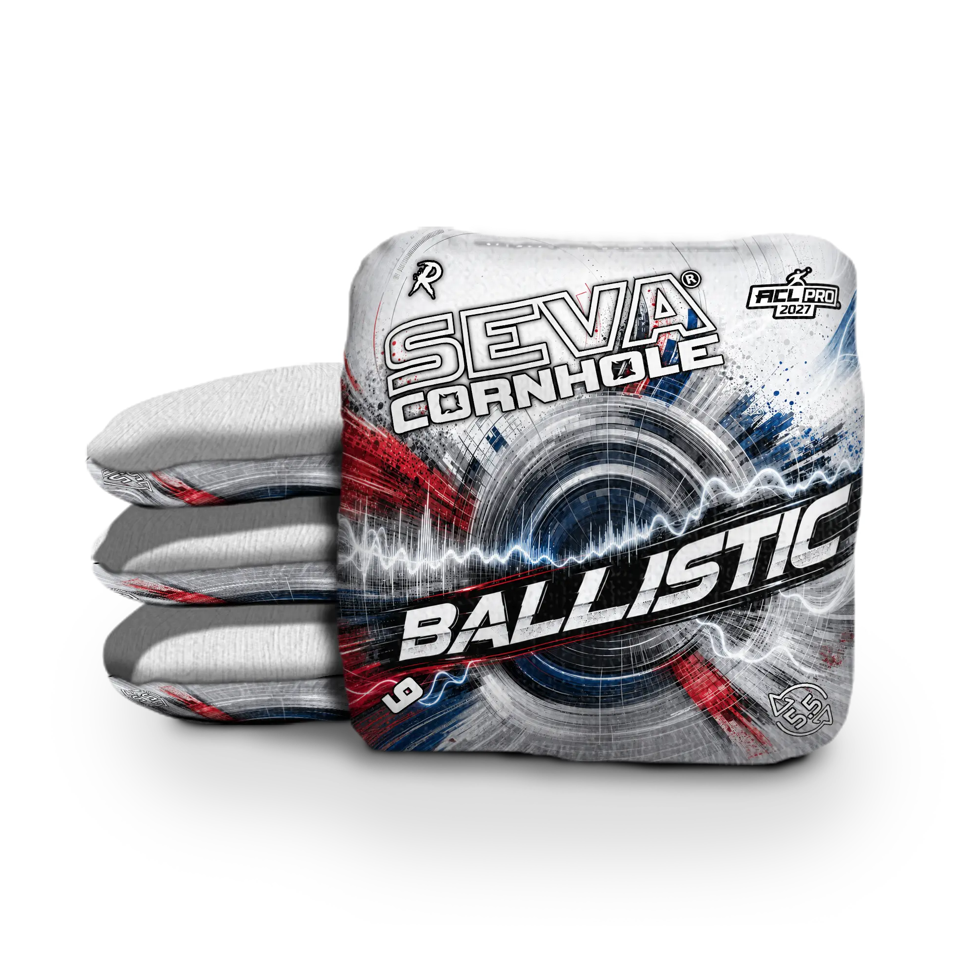 Ballistic – SonicBoom – ACL Pro 2027 Cornhole Bags – Set of 4