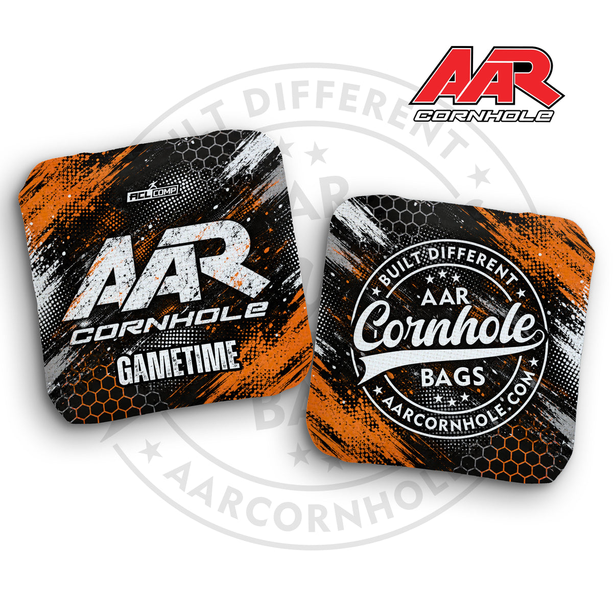 2027 AAR Gametime Cornhole Bags - Halftone Grunge Edition - ACL Comp Stamped - SET OF 4