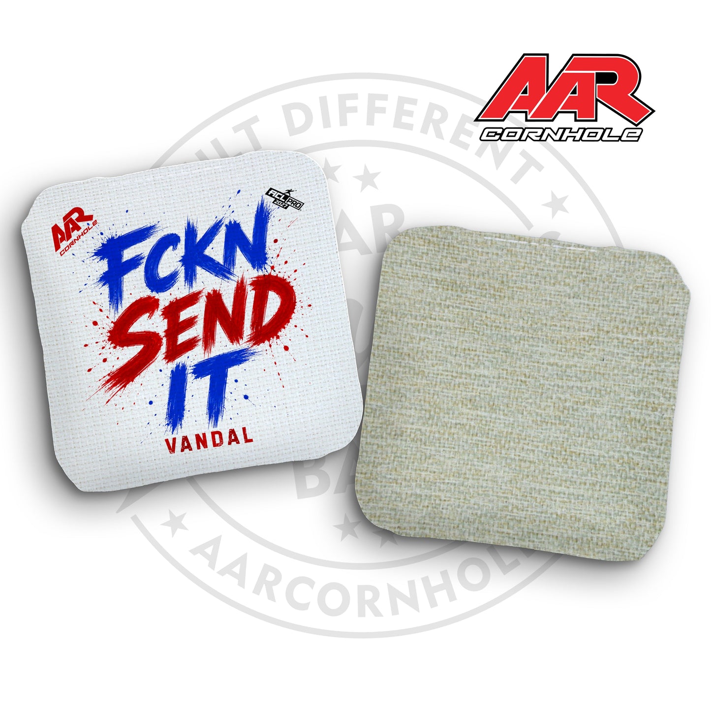2027 AAR Vandal Cornhole Bags - FCKN SEND IT Edition - ACL Pro Stamped - SET OF 4