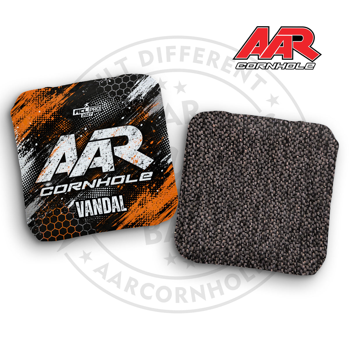 2027 AAR Vandal Cornhole Bags - Halftone Grunge Edition - ACL Pro Stamped - SET OF 4