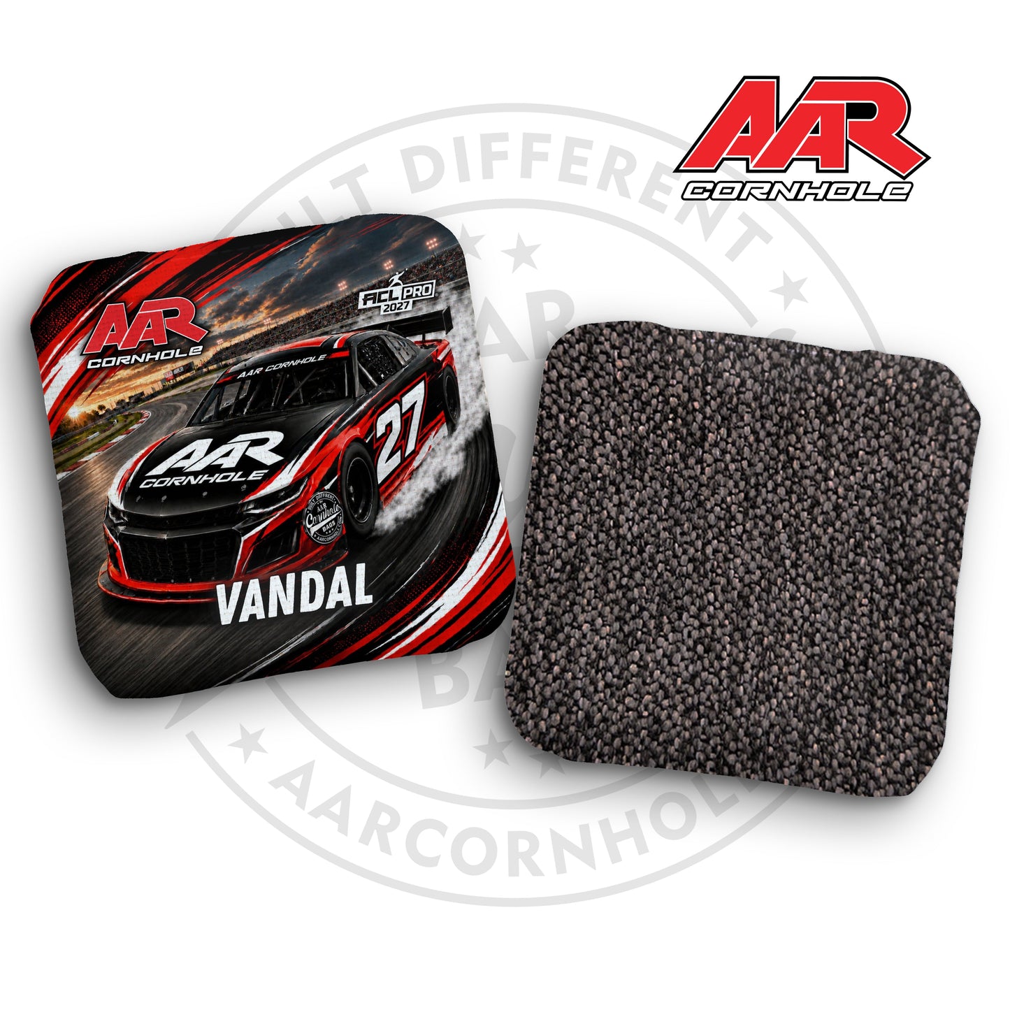 2027 AAR Vandal Cornhole Bags - Racecar Edition - ACL Pro Stamped - SET OF 4