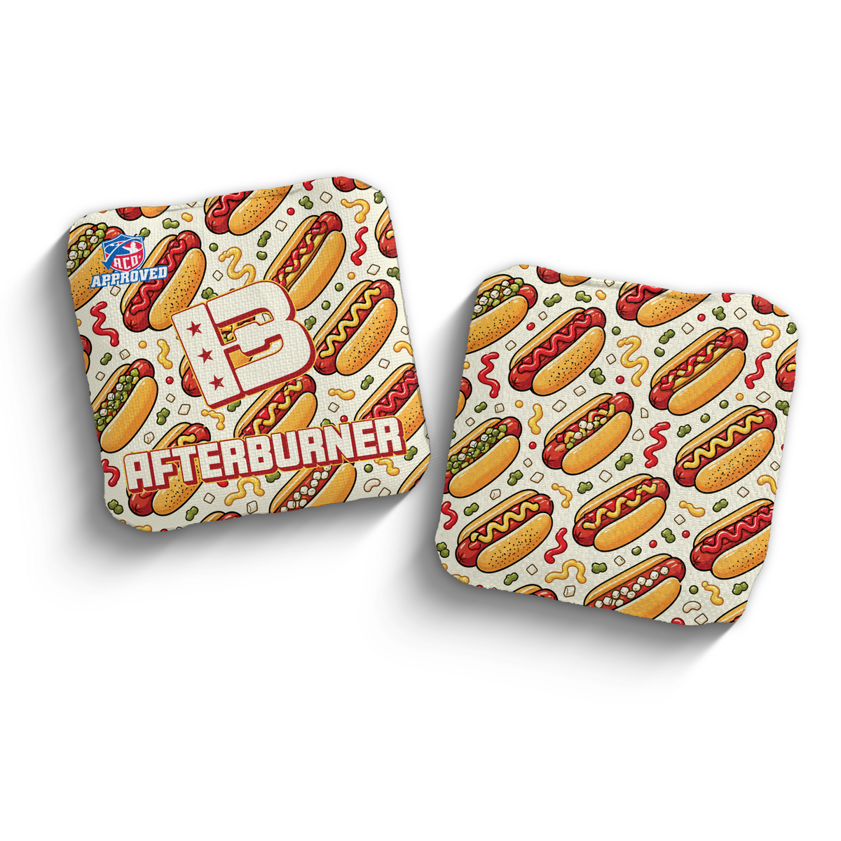2027 Brotherhood Cornhole Afterburner The Glizzy Edition ACO Stamped Cornhole Bags