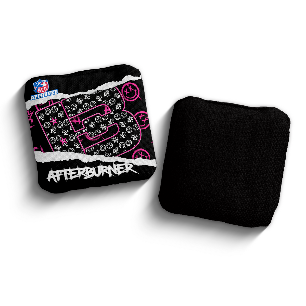 2027 Brotherhood Cornhole Afterburner Torn Smiles Edition ACO Stamped Cornhole Bags