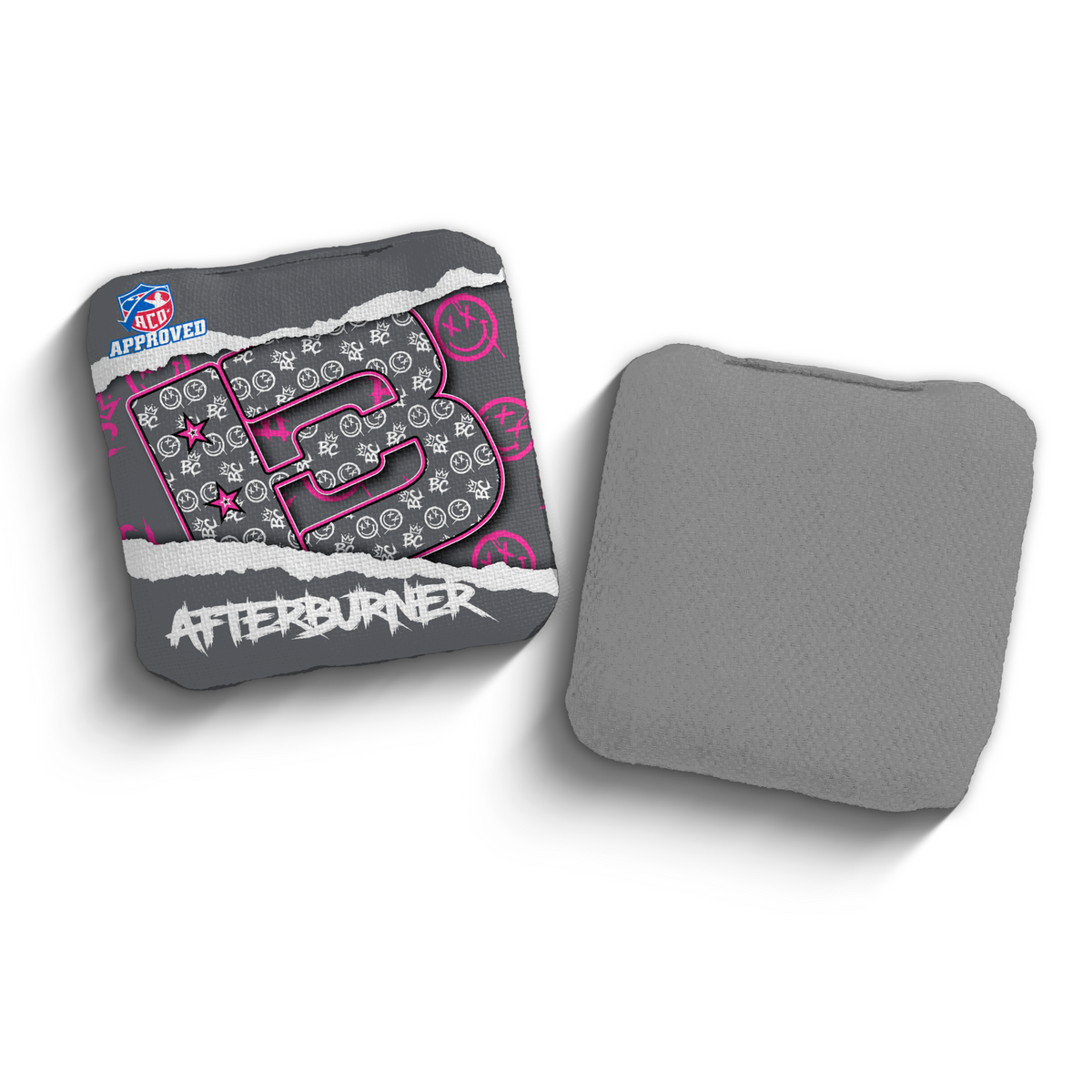 2027 Brotherhood Cornhole Afterburner Torn Smiles Edition ACO Stamped Cornhole Bags