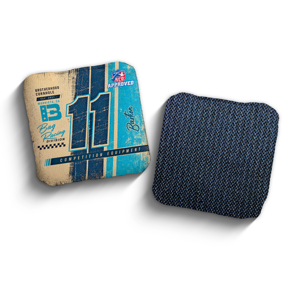2027 Brotherhood Cornhole Bastion Pole Position Edition ACO Stamped Cornhole Bags