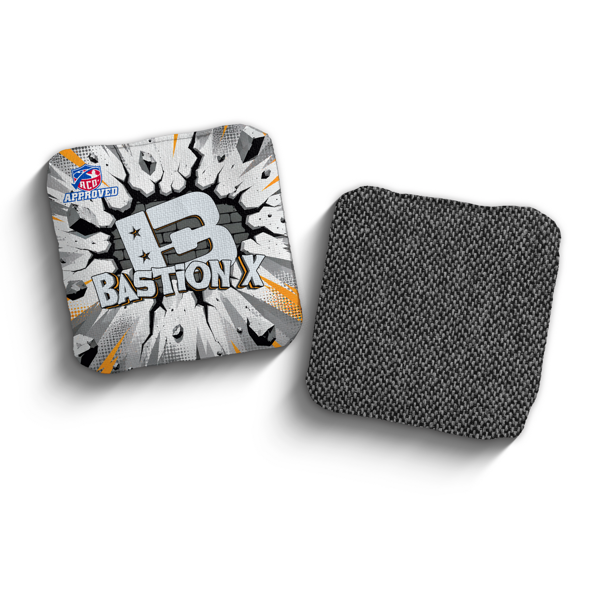 2027 Brotherhood Cornhole Bastion X Crack Edition ACO Stamped Cornhole Bags