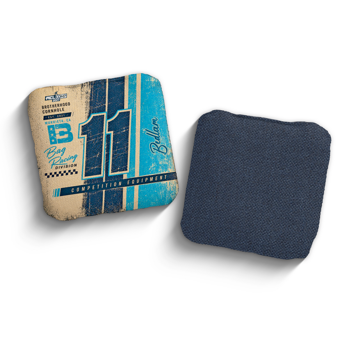 2027 Brotherhood Cornhole Bedlam Pole Position Edition ACL Comp Stamped Cornhole Bags