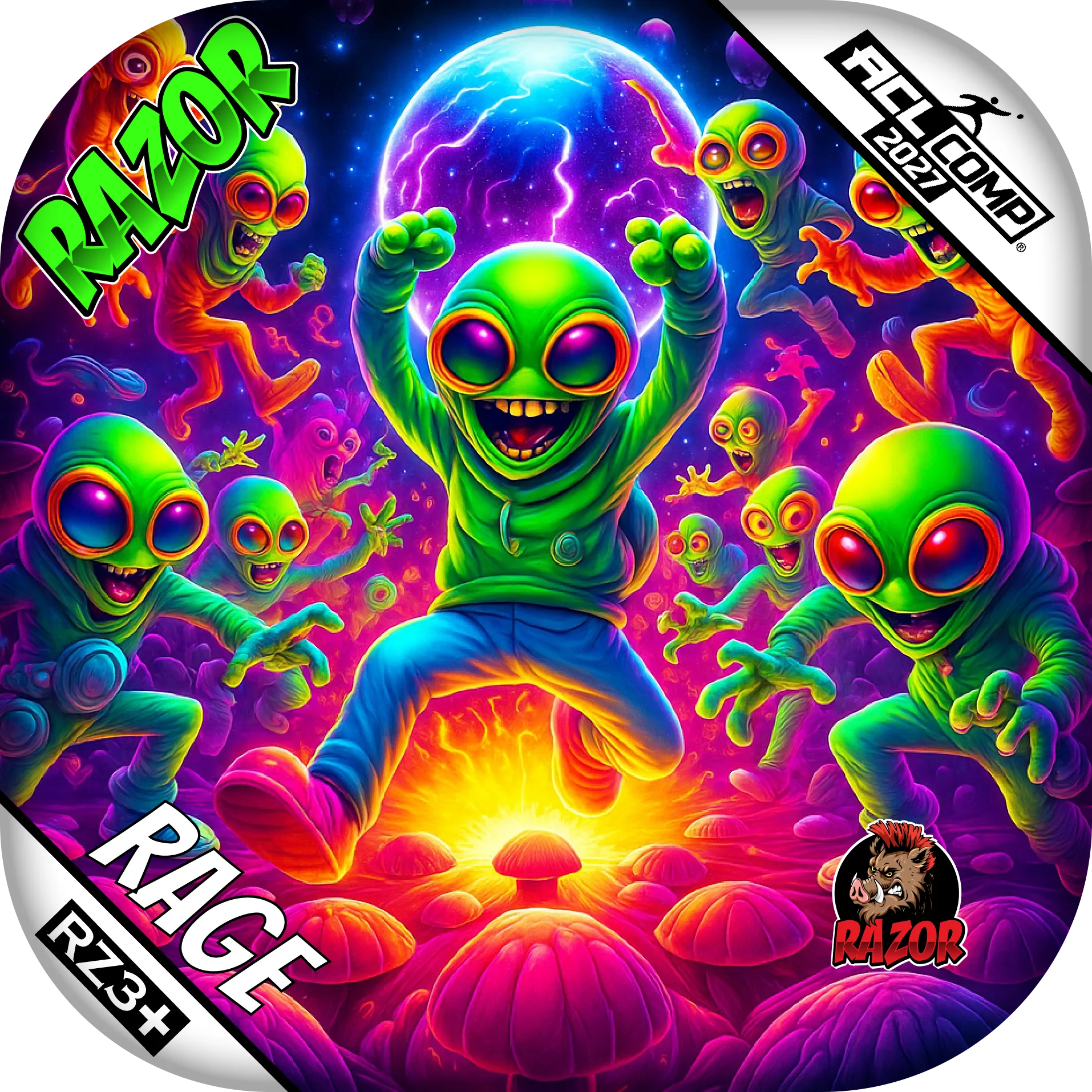 Rage COMP | Alien Dance Party