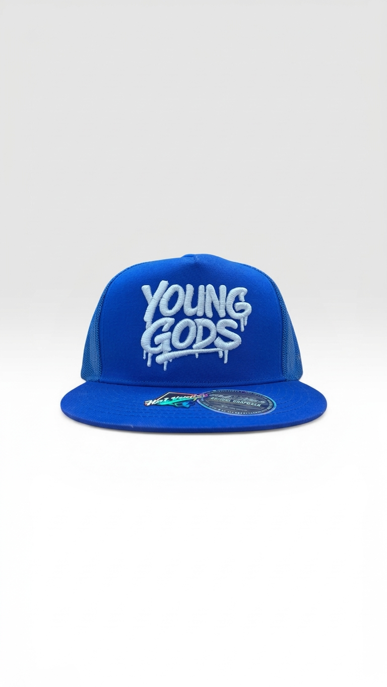Young Gods 5 Panel Flat Bill