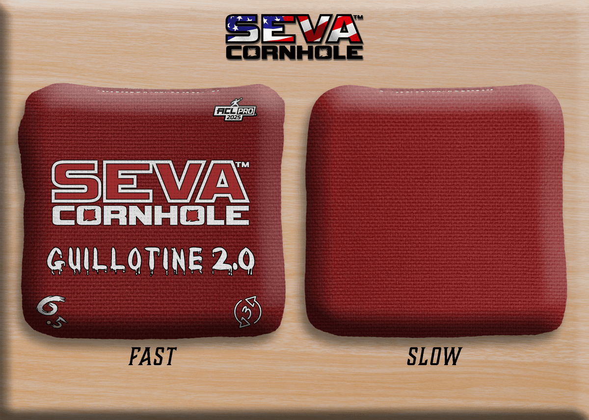 Guillotine 2.0 Broadcast Approved Edition - Set of 4 Cornhole bags