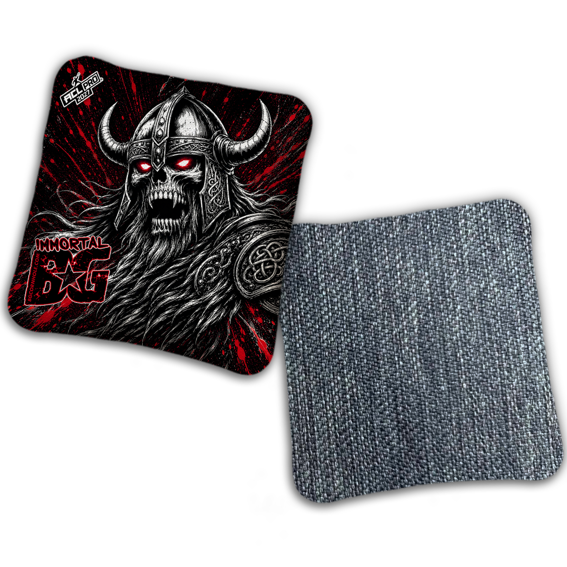 2027 BG Multiple Bag Models "DEATHLESS" - ACL Pro Stamped Cornhole Bags - SET OF 4 BAGS