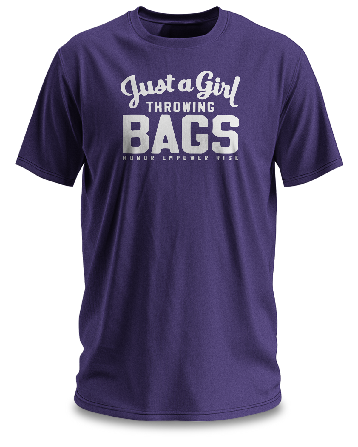 Just A Girl Throwing Bags
