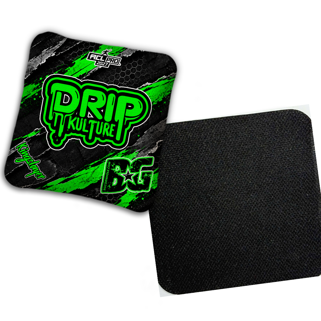 2027 Multiple Bag Models - DK x BG "OVERRIDE" - ACL Pro Stamped Cornhole Bags - Set of 4 Bags