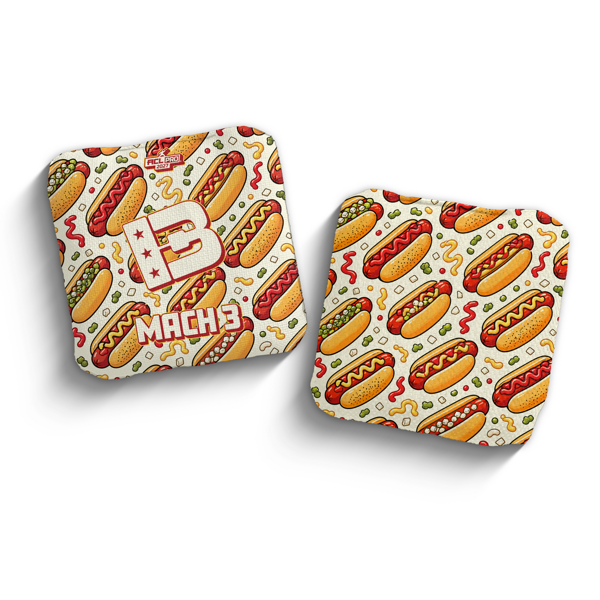 2027 Brotherhood Cornhole Mach 3 "The Glizzy" Edition ACL Pro Stamped Cornhole Bags