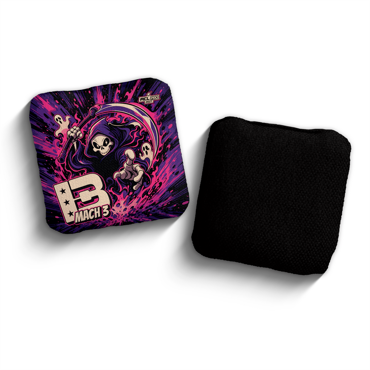 2027 Brotherhood Cornhole Mach 3 Reaper Parade Edition ACL Pro Stamped Cornhole Bags