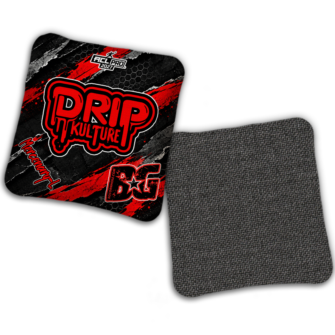 2027 Multiple Bag Models - DK x BG "OVERRIDE" - ACL Pro Stamped Cornhole Bags - Set of 4 Bags