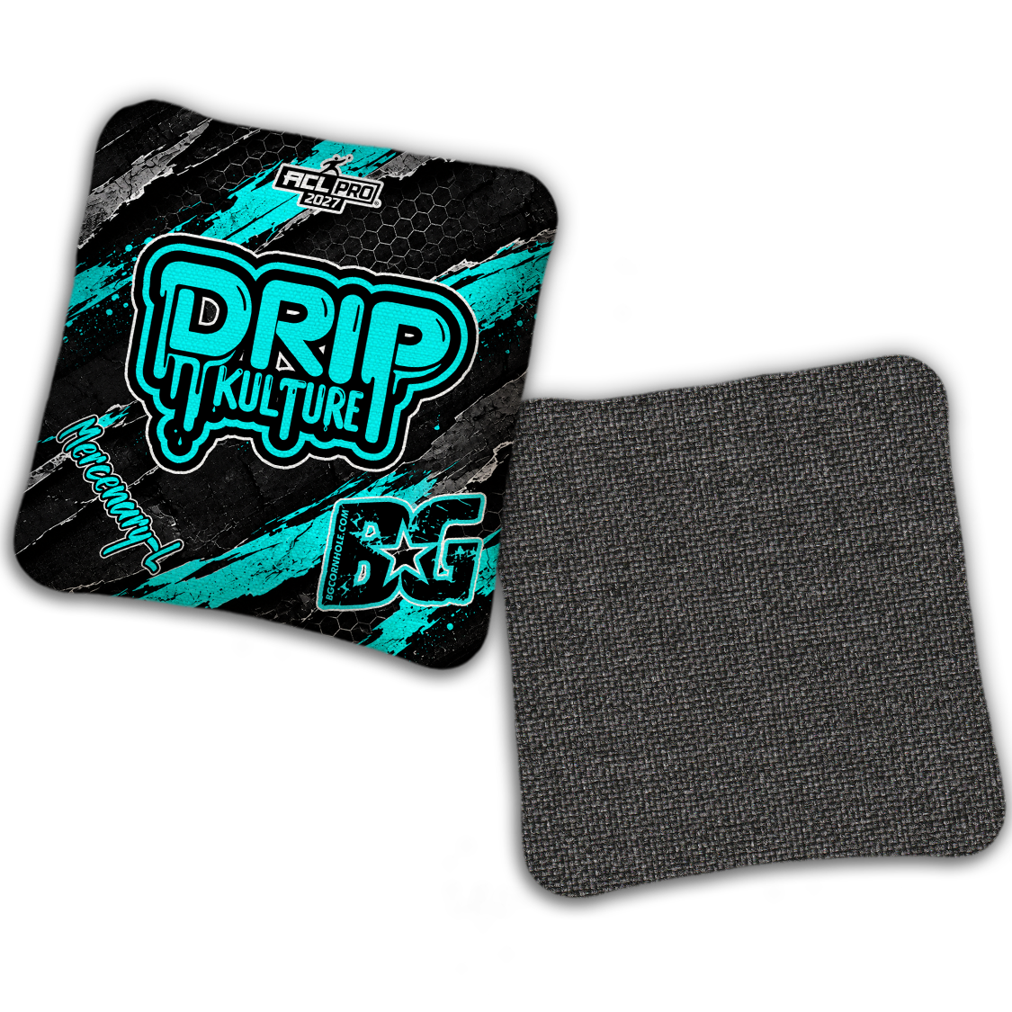 2027 Multiple Bag Models - DK x BG "OVERRIDE" - ACL Pro Stamped Cornhole Bags - Set of 4 Bags
