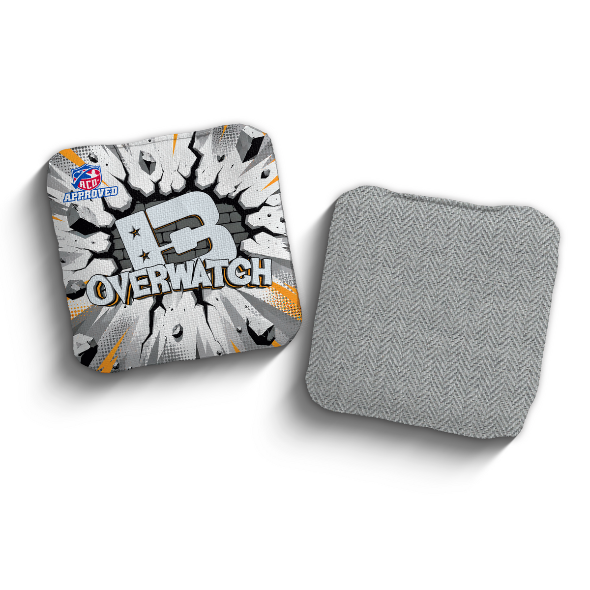 2027 Brotherhood Cornhole Overwatch Crack Edition ACO Stamped Cornhole Bags