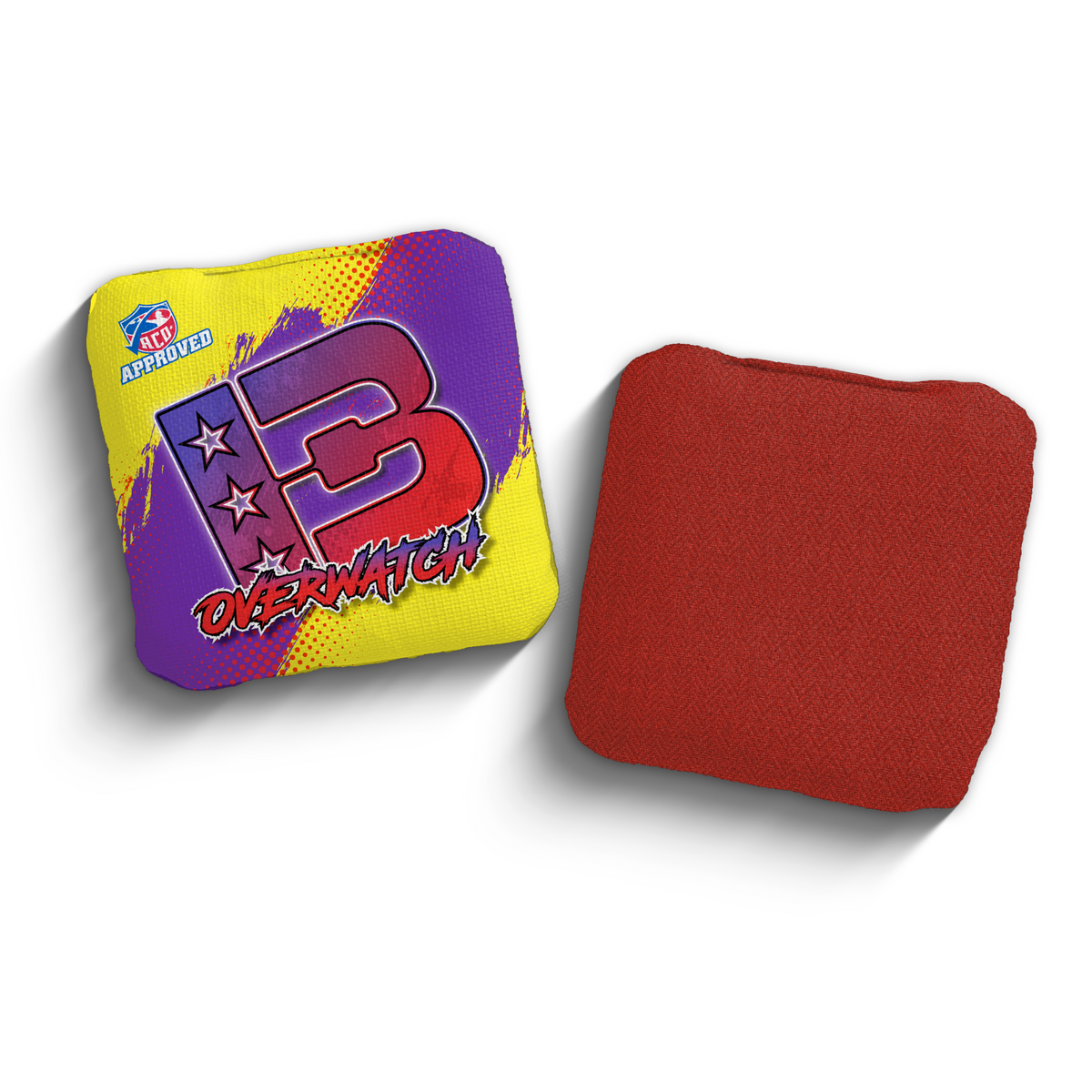 2027 Brotherhood Cornhole Overwatch Grunge Gradient Edition ACO Stamped Cornhole Bags