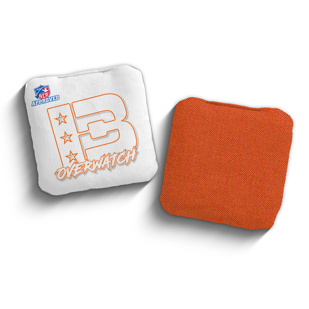 2027 Brotherhood Cornhole Overwatch White Outline Edition ACO Stamped Cornhole Bags