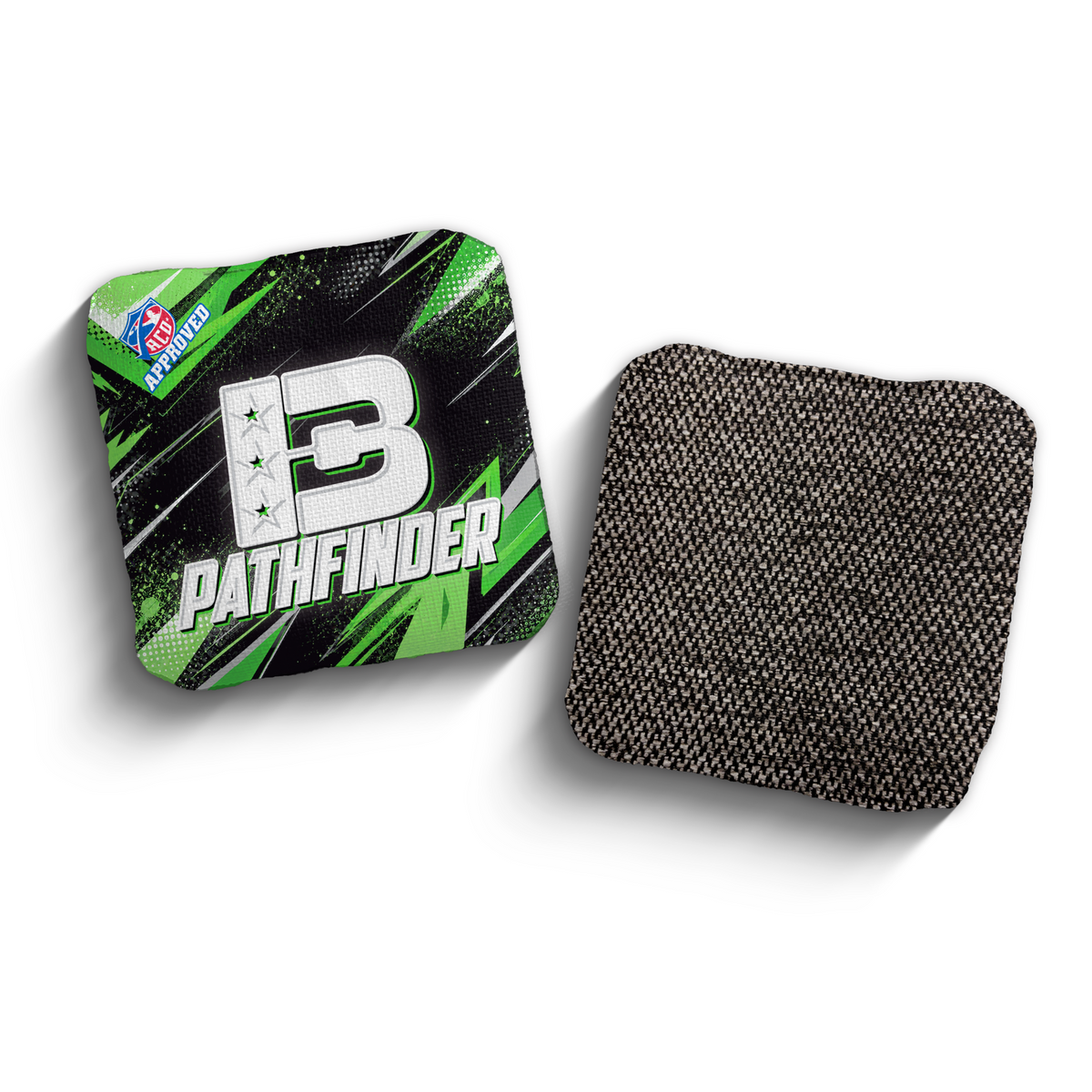 2027 Brotherhood Cornhole Pathfinder Go Go Green Edition ACO Stamped Cornhole Bags