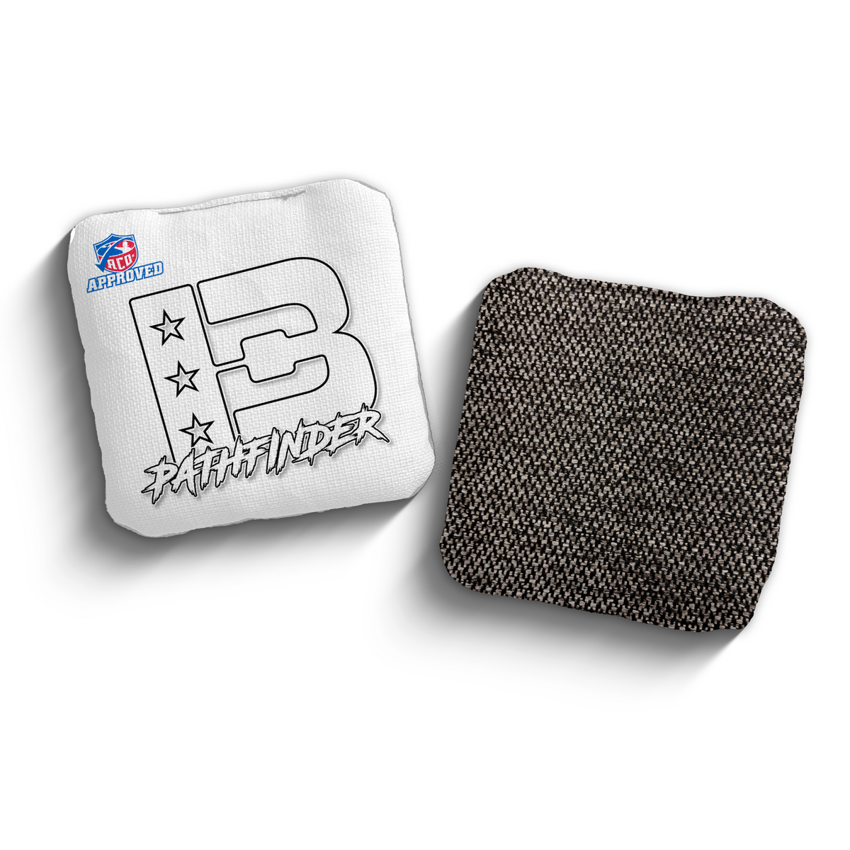 2027 Brotherhood Cornhole Pathfinder White Outline Edition ACO Stamped Cornhole Bags