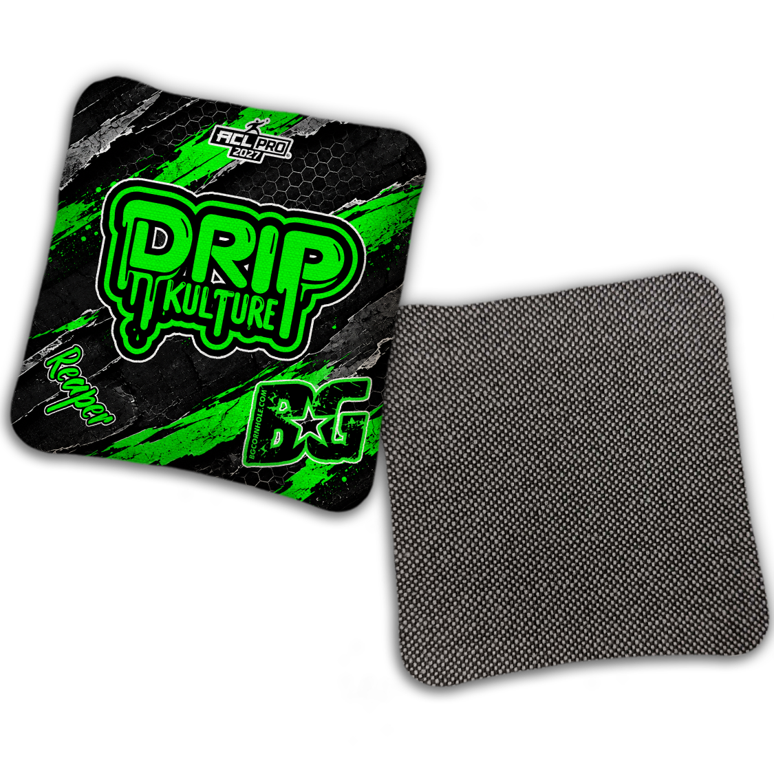 2027 Multiple Bag Models - DK x BG "OVERRIDE" - ACL Pro Stamped Cornhole Bags - Set of 4 Bags