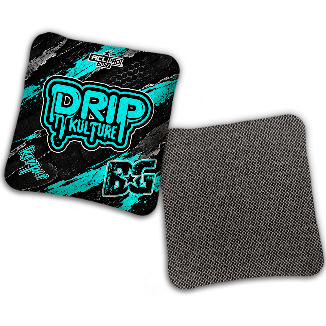 2027 Multiple Bag Models - DK x BG "OVERRIDE" - ACL Pro Stamped Cornhole Bags - Set of 4 Bags