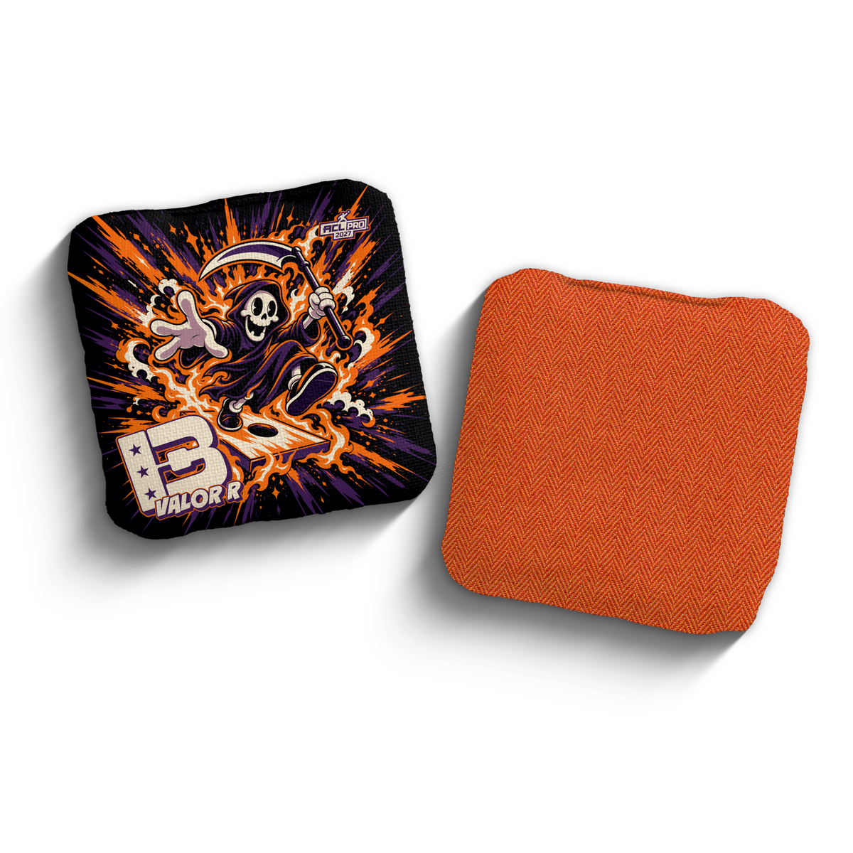 2027 Brotherhood Cornhole Valor Reaper Parade Edition ACL Pro Stamped Cornhole Bags