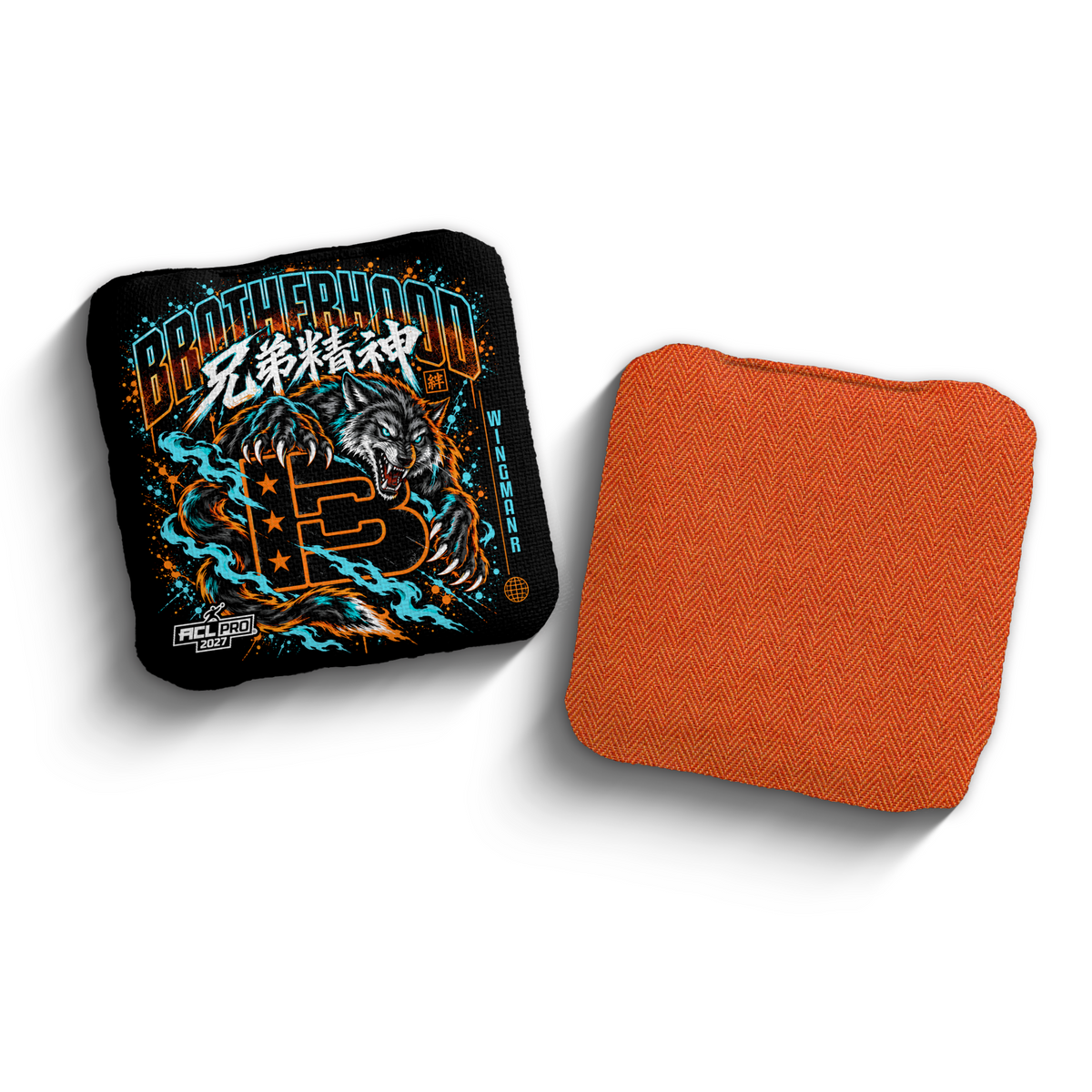2027 Brotherhood Cornhole Wingman Different Breed Edition ACL Pro Stamped Cornhole Bags