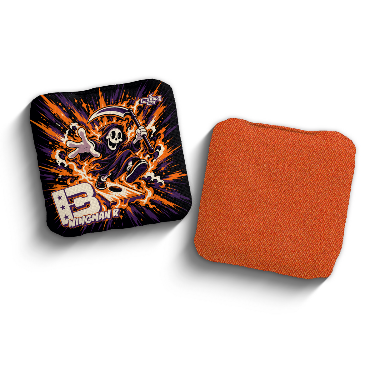 2027 Brotherhood Cornhole Wingman Reaper Parade Edition ACL Pro Stamped Cornhole Bags