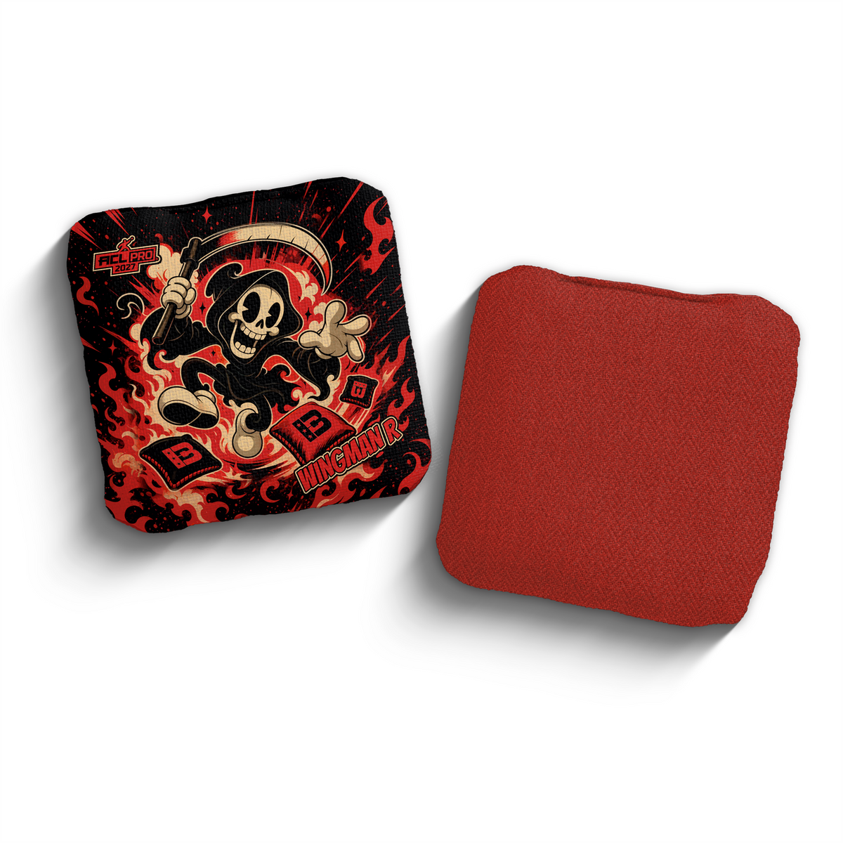 2027 Brotherhood Cornhole Wingman Reaper Parade Edition ACL Pro Stamped Cornhole Bags