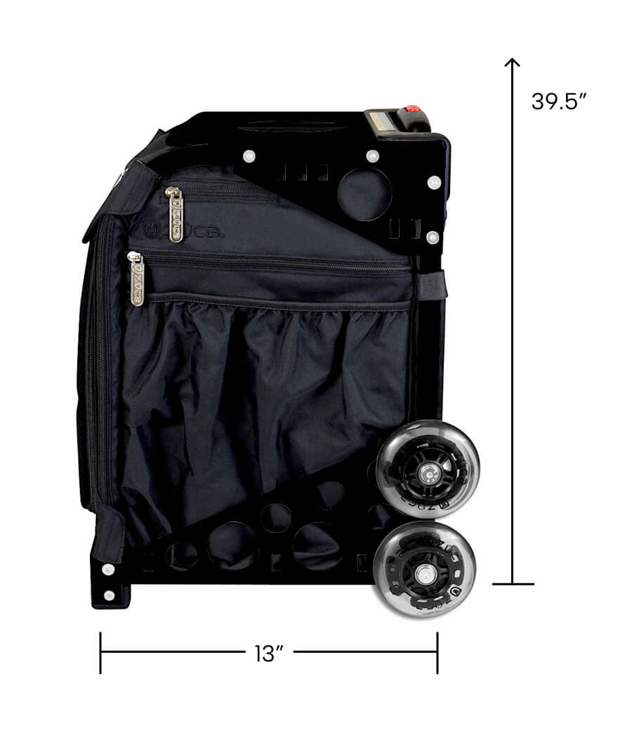 Cornhole Sport Black - Black Non-Flashing Wheels