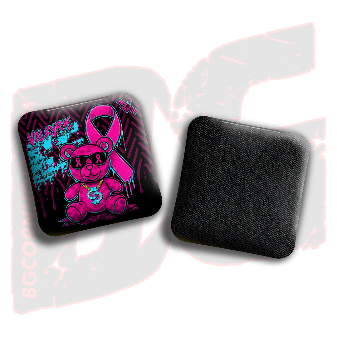 2026 BG Multiple Bag Models"Cash Chamness BCA Teddy Bear" - ACL Pro Stamped Cornhole Bags - SET OF 4 BAGS