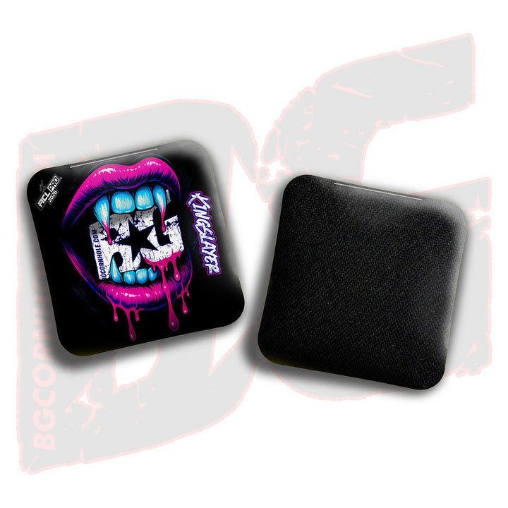2026 BG Multiple Bag Models "Lethal Lips" - ACL Pro Stamped Cornhole Bags - SET OF 4 BAGS