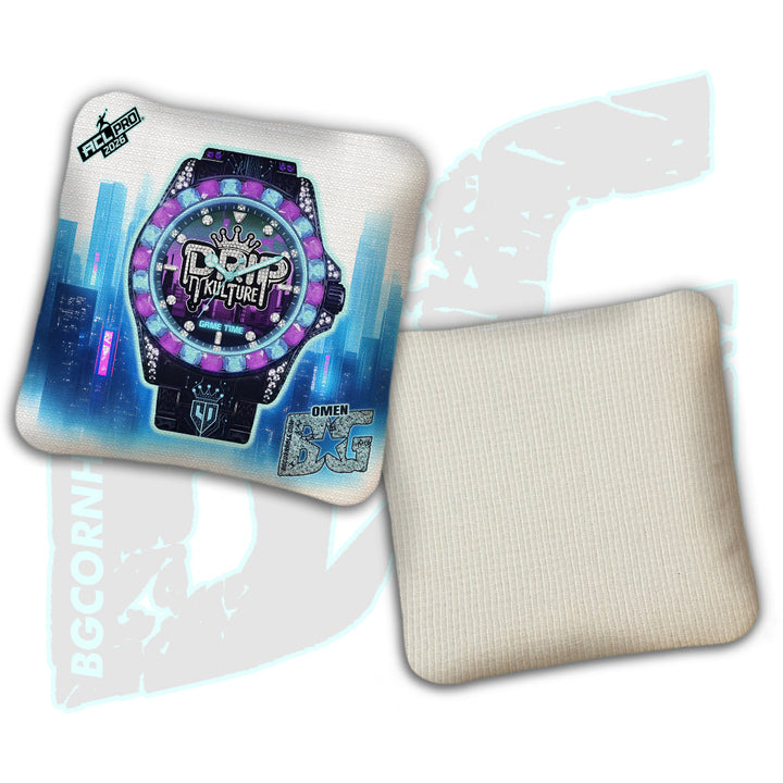 2026 BG Multiple Bag Models “Game Time” - Drip Kulture x Cameron Dambrosio -  BG Multiple Bag Models - ACL Pro Stamped Cornhole Bags - SET OF 4 BAGS