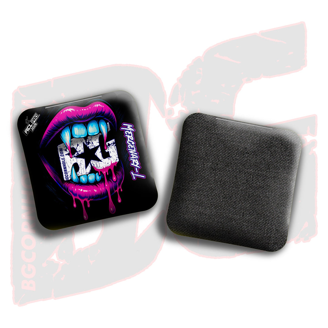 2026 BG Multiple Bag Models "Lethal Lips" - ACL Pro Stamped Cornhole Bags - SET OF 4 BAGS