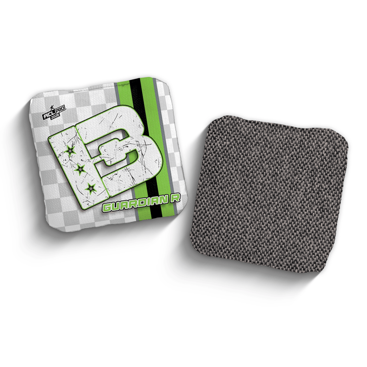 2026 Brotherhood Cornhole Guardian Checkered Edition ACL Pro Stamped Cornhole Bags
