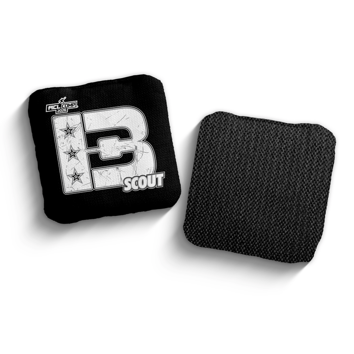 2026 Brotherhood Cornhole Scout American West Division ACL Comp Stamped Cornhole Bags