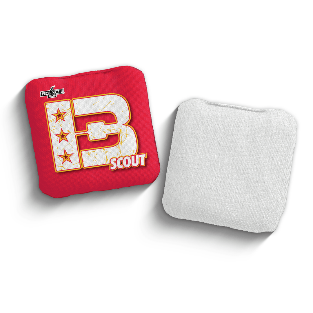 2026 Brotherhood Cornhole Scout American West Division ACL Comp Stamped Cornhole Bags