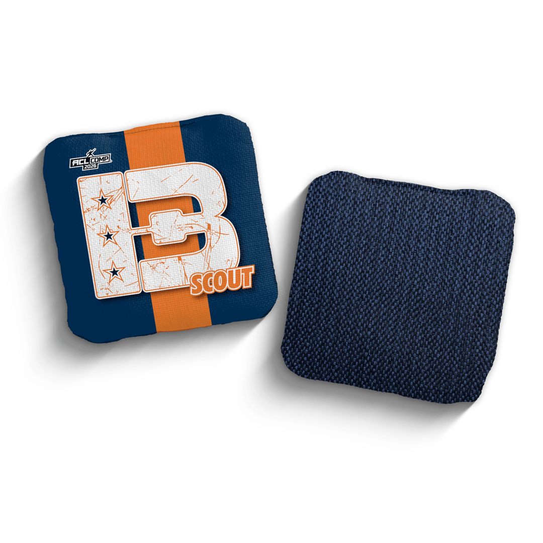 2026 Brotherhood Cornhole Scout American West Division ACL Comp Stamped Cornhole Bags