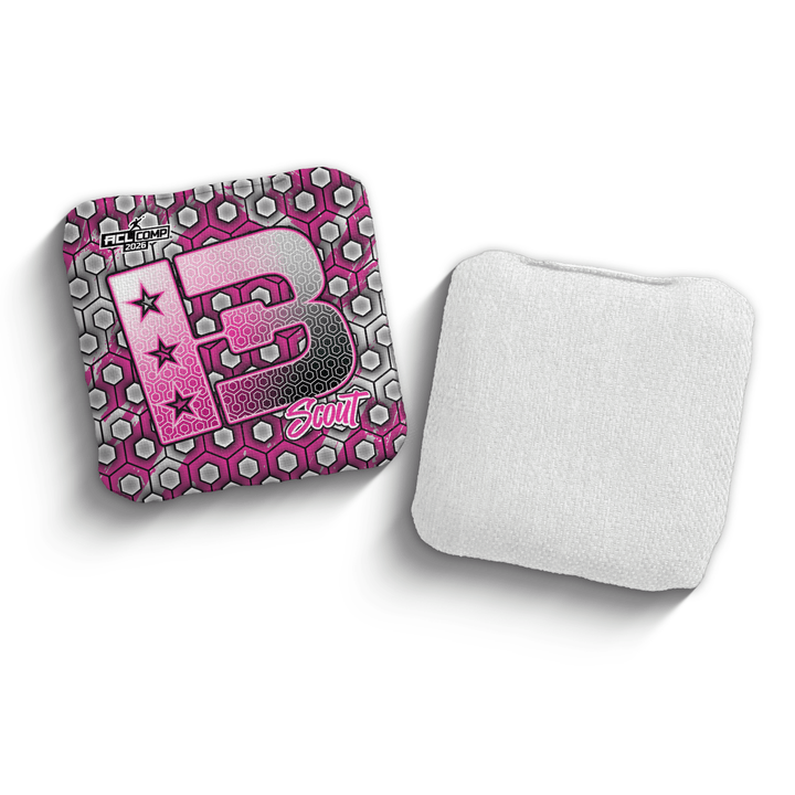 2026 Brotherhood Cornhole Scout Hex Edition ACL Comp Stamped Cornhole Bags