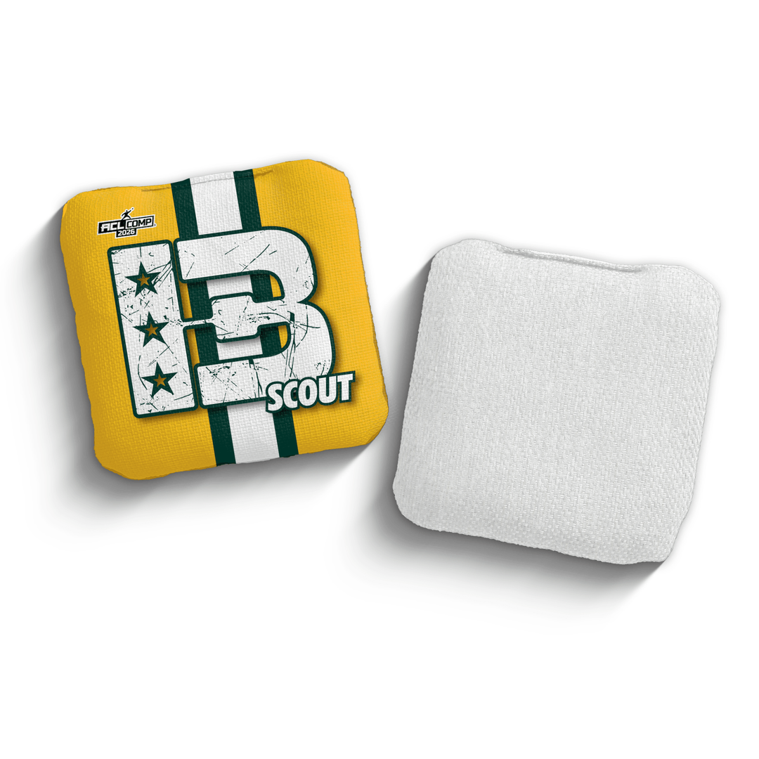 2026 Brotherhood Cornhole Scout National North Division ACL Comp Stamped Cornhole Bags