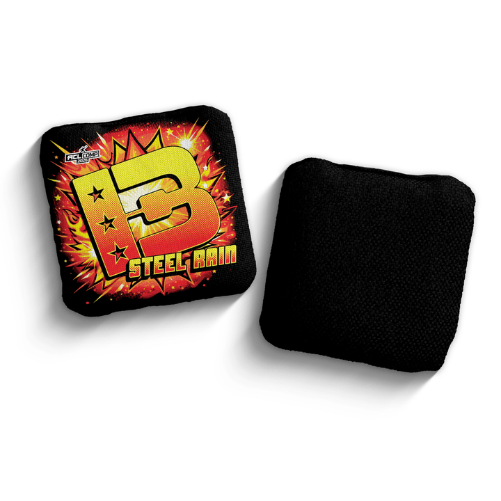 2026 Brotherhood Cornhole Steel Rain Comic Edition ACL Pro Stamped Cornhole Bags