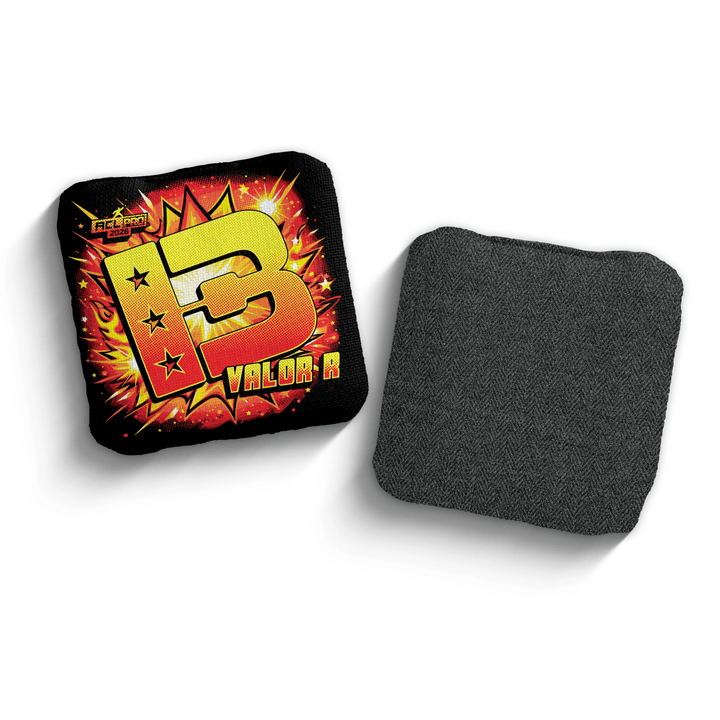 2026 Brotherhood Cornhole Valor Comic Edition ACL Pro Stamped Cornhole Bags