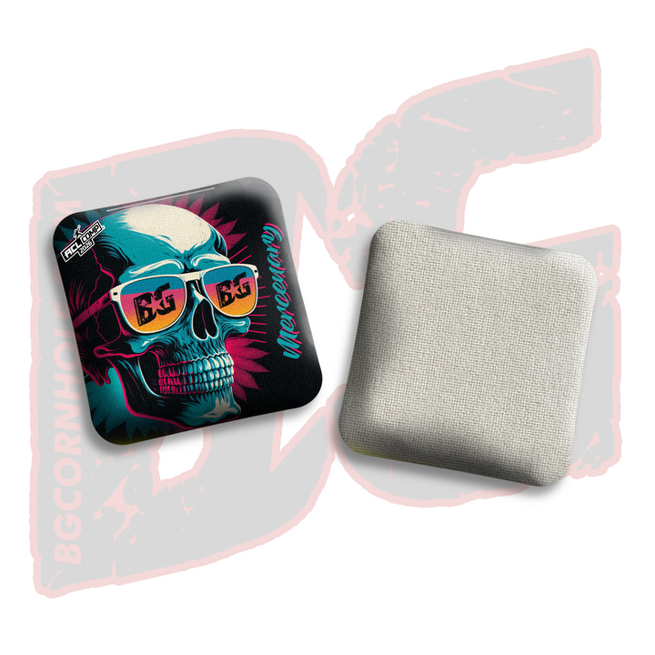 2026 BG Comp Mercenary - "Shades" - ACL Comp Stamped Cornhole Bags - SET OF 4 BAGS